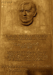 LASKOWSKI John Dąbrowa - Commemorative plaque, Września, source: commons.wikimedia.org, own collection; CLICK TO ZOOM AND DISPLAY INFO