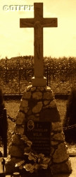 WILK Stanislav - Tomb, war quarter, parish cemetery, Zdrochec, source: grobywojenne.malopolska.uw.gov.pl, own collection; CLICK TO ZOOM AND DISPLAY INFO