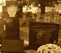 SCHERWENTKE Maximilian Joseph Julius - Tomb (cenotaph?), parish cemetery, Zydowo, source: www.poznan.ap.gov.pl, own collection; CLICK TO ZOOM AND DISPLAY INFO