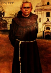 HUCHRACKI Joseph (Fr Eusebius) - Contemporary image, source: www.franciszkanie-goruszki.pl, own collection; CLICK TO ZOOM AND DISPLAY INFO