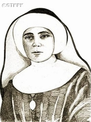 JAHN Mary Magdalene (Sr Paschalis) - Contemporary drawing, source: elzbietanki.wroclaw.pl, own collection; CLICK TO ZOOM AND DISPLAY INFO