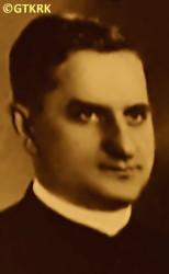 JARZĘBOWSKI Stanislav; source: Fr Anastasius Nadolny, prof., „Biographical dictionary of priests ordained in the years 1921—1945 working in the Chełmno diocese”, Bernardinum publishing house 2021, own collection; CLICK TO ZOOM AND DISPLAY INFO