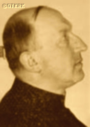 KACZYŃSKI Sigismund - C. 31.08.1948, UB goal, Koszykowa Str., Warsaw – prison photo, source: niezlomni.strefa.pl, own collection; CLICK TO ZOOM AND DISPLAY INFO