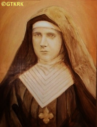 KOTOWSKA Mary Hedwig (Sr Alice) - Contemporary image, Caritas hall, Lower Town, Gdańsk, source: gdansk.gosc.pl, own collection; CLICK TO ZOOM AND DISPLAY INFO