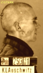 KYSELA John - c. 08.01.1942, KL Auschwitz, concentration camp's photo; source: Archives of Auschwitz-Birkenau State Museum in Oświęcim (auschwitz.org), own collection; CLICK TO ZOOM AND DISPLAY INFO