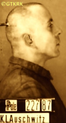 MICHAŁOWSKI John - c. 20.11.1941, KL Auschwitz, concentration camp's photo; source: Archives of Auschwitz-Birkenau State Museum in Oświęcim (auschwitz.org), own collection; CLICK TO ZOOM AND DISPLAY INFO