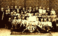 MIJAKOWSKI Bogdan Joseph - 1st Communion in Choceń, 1939; source: thanks to f. Mieczysław Łaszczyk, Choceń parish priest, own collection; CLICK TO ZOOM AND DISPLAY INFO