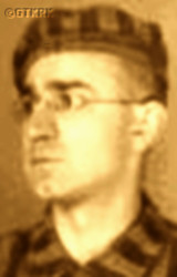 PUSZER Herbert - Camp photo, 14.01.1942, KL Auschwitz concentration camp, source: www.bsip.miastorybnik.pl, own collection; CLICK TO ZOOM AND DISPLAY INFO