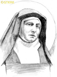 STEIN Edith (Sr Therese Benita of the Cross) - Contemporary image, source: www.ssb24.pl, own collection; CLICK TO ZOOM AND DISPLAY INFO
