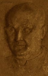 STEPCZYŃSKI Casimir - Contemporary image, bas-relief, commemorative plague, parish church, Ryczywól, source: www.wtg-gniazdo.org, own collection; CLICK TO ZOOM AND DISPLAY INFO