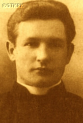 SYKULSKI Casimir Thomas - As a seminarian, source: powiat.konskie.pl, own collection; CLICK TO ZOOM AND DISPLAY INFO
