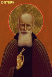 SZEPTYCKI Casimir Mary (Fr Clement) - Contemporary icon, source: sprawiedliwi.org.pl, own collection; CLICK TO ZOOM AND DISPLAY INFO