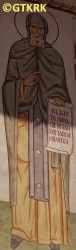 SZEPTYCKI Kazimierz Maria (o. Klemens) - Współczesny fresk, klasztor, Uniów, źródło: commons.wikimedia.org, zasoby własne; KLIKNIJ by POWIĘKSZYĆ i WYŚWIETLIĆ INFO