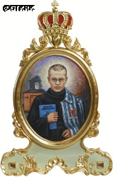 TROJANOWSKI Stanislav Anthony (Bro. Timothy) - Feretory, St Andrew church, Lubowidz; source: thanks to Fr Gregoory Ślesicki's kindness (private correspondence, 01.09.2018), own collection; CLICK TO ZOOM AND DISPLAY INFO