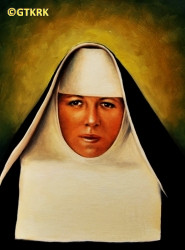TUMIŃSKA Cunigunde (Sr Adelgund) - Contemporary image, source: www.siostryzorlika.pl, own collection; CLICK TO ZOOM AND DISPLAY INFO
