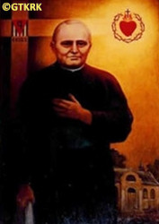 ZAPŁATA Joseph (Bro. Dominic) - Contemporary image, chapel, Congregation of Religious Brothers of Heart of Jesus General House, Puszczykowo, source: www.swietyjozef.kalisz.pl, own collection; CLICK TO ZOOM AND DISPLAY INFO