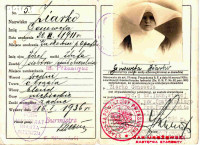 ZIARKO Genevieve - From identity document; source: thanks to Ms Starla Willea kindness, own collection; CLICK TO ZOOM AND DISPLAY INFO