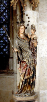 MADONNA MEDIOLAŃSKA - katedra pw. św. Piotra i Najświętszej Maryi Panny, Kolonia; źródło: www.koelner-dom.de