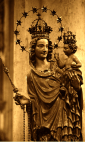 MADONNA MEDIOLAŃSKA - katedra pw. św. Piotra i Najświętszej Maryi Panny, Kolonia; źródło: www.bildindex.de