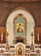 OŁTARZ MATKIU BOŻEJ NIEUSTAJĄCEJ POMOCY: kościół pw. św. Alfonsa Marii Liguoriego, Rzym; źródło: lynnstimelesstreasures.blogspot.com