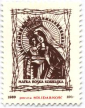 MATKA BOŻA KOZIELSKA ZWYCIĘSKA - znaczek podziemnej Solidarności z 1989; źródło: www.elfal.com
