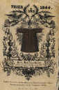 WYSTAWIENIE RELIKWII TUNIKI w 1844: święty obrazek; źródło: www.antiquariat-grundmann.de