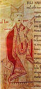 LEON IX: XI-wieczny manuskrypt; źródło: en.wikipedia.org
