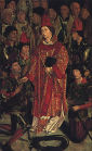 POLIPTYK św. WINCENTEGO: GONÇALVES, Nuno (tworzył 1450-71), 1470-1480, olejny i tempera na desce, jeden z paneli, Museu Nacional de Arte Antiga, Lizbona; źródło: www1.ci.uc.pt
