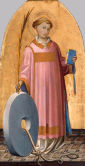 św. WINCENTY: STARNINA, Gherardo di Jacopo (ok. 1354, Florencja, 1409/13, Florencja), ok. 1410, tempera na panelu, 67x35cm, Museum of Fine Arts, Boston; źródło: www.wga.hu