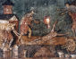 MĘCZEŃSTWO św. WINCENTEGOO: MALARZ ROMAŃSKI(tworzył ok. 1007 w Lombardii), ok. 1007, fresk z secco, San Vicenzo Basilica, Galliano; źródło: www.wga.hu