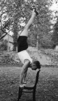 bł. ALOJZY ANDRICKI: ok. 1937, podczas ćwiczeń gimnastycznych; źródło: www.alojsandritzki.jcpumpe.bplaced.de