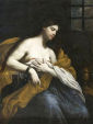 św. AGATA w WIĘZIENIU: VACCARO, Andrea (1604, Neapol - 1670, Neapol), olejny na płótnie, 135×104 cm; źródło: www.altertuemliches.at