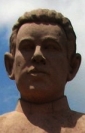 św. MATEUSZ CORREA y MAGALLANES - pomnik, Ciudad Guzmán; źródło: la-zorranaranja.deviantart.com