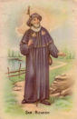 św. RYSZARD jako PIELGRZYM: święty obrazek; źródło: www.oremosjuntos.com