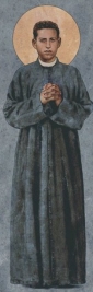 św. PIOTR od JEZUSA MALDONADO y LUCERO - tapiseria, kościół pw. św. Szczepana, El Paso, Teksas, USA; źródło: www.ststephendeaconandmartyr.org