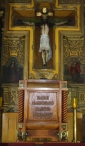 SARKOFAG/RELIKWIARZ św. PIOTRA od JEZUSA MALDONADO y LUCERO - katedra, Chihuahua; źródło: commons.wikimedia.org
