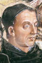 bł. JAN z FIESOLE (Fra ANGELICO): SIGNORELLI, Łukasz /Luca/ (ok. 1450, Cortona - 1523, Cortona), fragm. 'Kazania i czynów Antychrysta', 1499-1502, fresk, kaplica katedry San Brizio, Orvieto; źródło: www.wga.hu