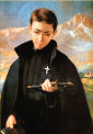 św. GABRIEL od MATKI BOŻEJ BOLESNEJ: współczesny obraz; źródło: www.sangabriele.org