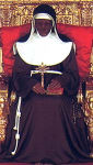 Św. KATARZYNA de'VIGRI, relikwie w kaplicy ubogich klarysek, Bolonia; źródło: saints.sqpn.com
