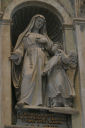 Św. FRANCISZKA RZYMIANKA, Pietro GALLI (1804, Rzym - 1877, Rzym), 1850, rzeźba, Bazylika św. Piotra, Watykan; źródło: www.saintpetersbasilica.org