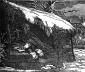 UKRYWAJĄCY SIĘ TOMASZ ATKINSON – drzeworyt, w „Pamiętniki misjonarzy”, 1842, bp Ryszard Challoner; źródło: books.google.pl