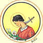 św. LUKRECJA z KORDOBY: święty obrazek; źródło: www.santiebeati.it