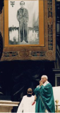 MSZA św. BEATYFIKACYJNA bł. MARCELEGO CALLO - 4.x,1987, Jan Paweł II, Watykan; źródło: www.paroisse-bx-marcel-callo.com