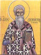 św. DIONIZY, współczesna ikona; źródło: www.in2greece.com