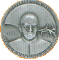 bł. STANISŁAW KUBISTA - srebrny pamiątkowy medal; źródło: www.kostuchna.katowice.opoka.org.pl
