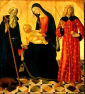 Święci ZYGMUNT i ANTONI WIELKI z MARYJĄ i DZIECIĘCIEM, NERROCIO de Landi, ok. 1495; źródło: www.american-pictures.com