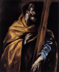 Św. FILIP APOSTOŁ: GRECO, El (1541, Candia - 1614, Toledo), 1610-14, olejny na płótnie, 97x77cm, Museo de El Greco, Toledo; źródło: www.wga.hu