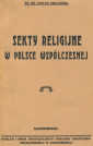 SEKTY RELIGIJNE w POLSCE WSPÓŁCZESNEJ: okładka książki bł. Stefana Grelewskiego, Sandomierz, 1937; źródło: allegro.pl