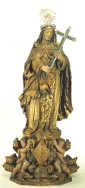 bł. JOANNA PORTUGALSKA: XVII-XVIII w., wykonane na beatyfikację bł. Joanny, drewno polichromowane, muzeum w Aveiro; źródło: www.eraumavezemaveiro.com