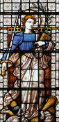 św. PANKRACY: witraż, ok. 1819-22?, kościół św. Pankracego, Londyn; źródło: www.flickr.com